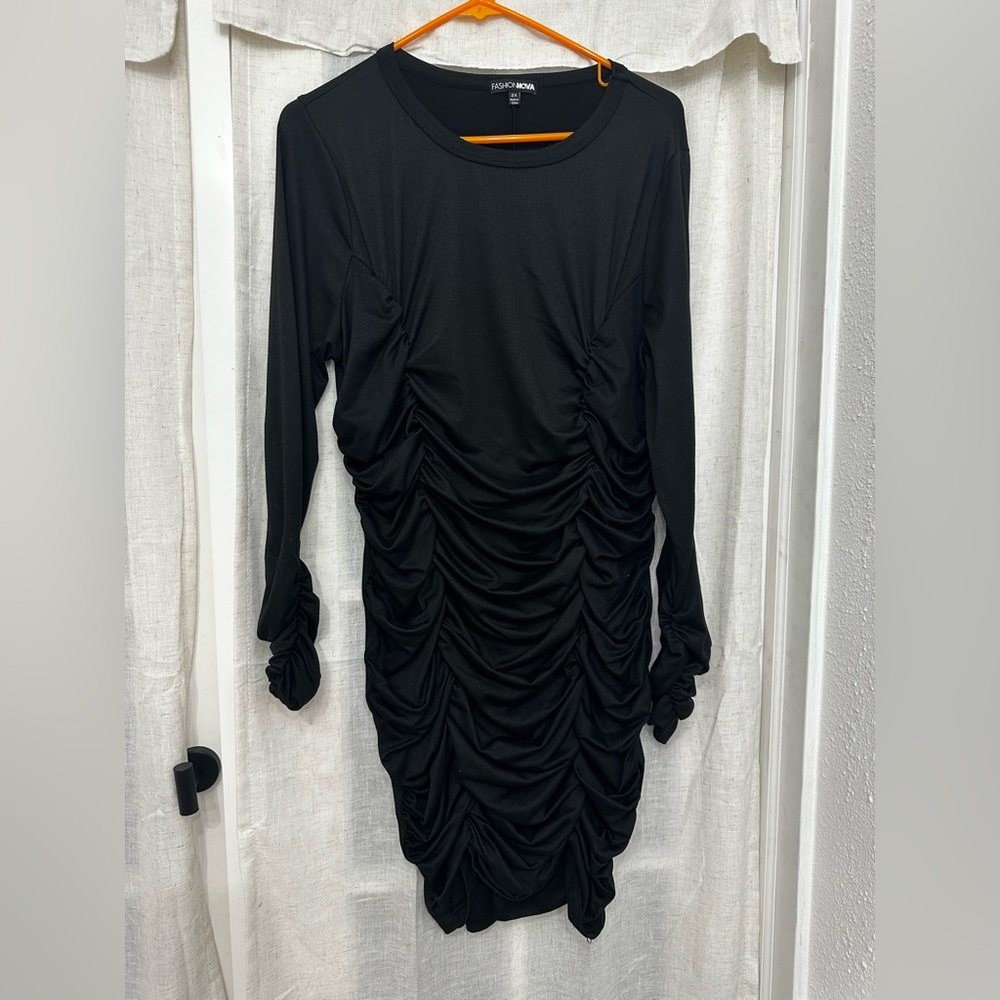 Casual little black dress